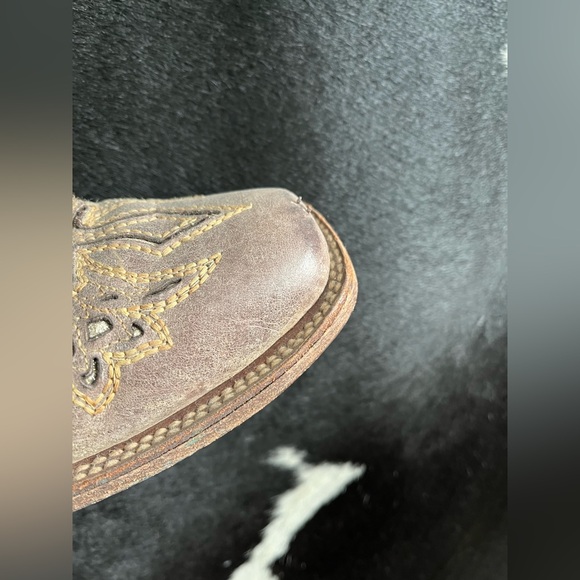 Grey Corral Cross Cowboy Boots - Picture 8 of 8